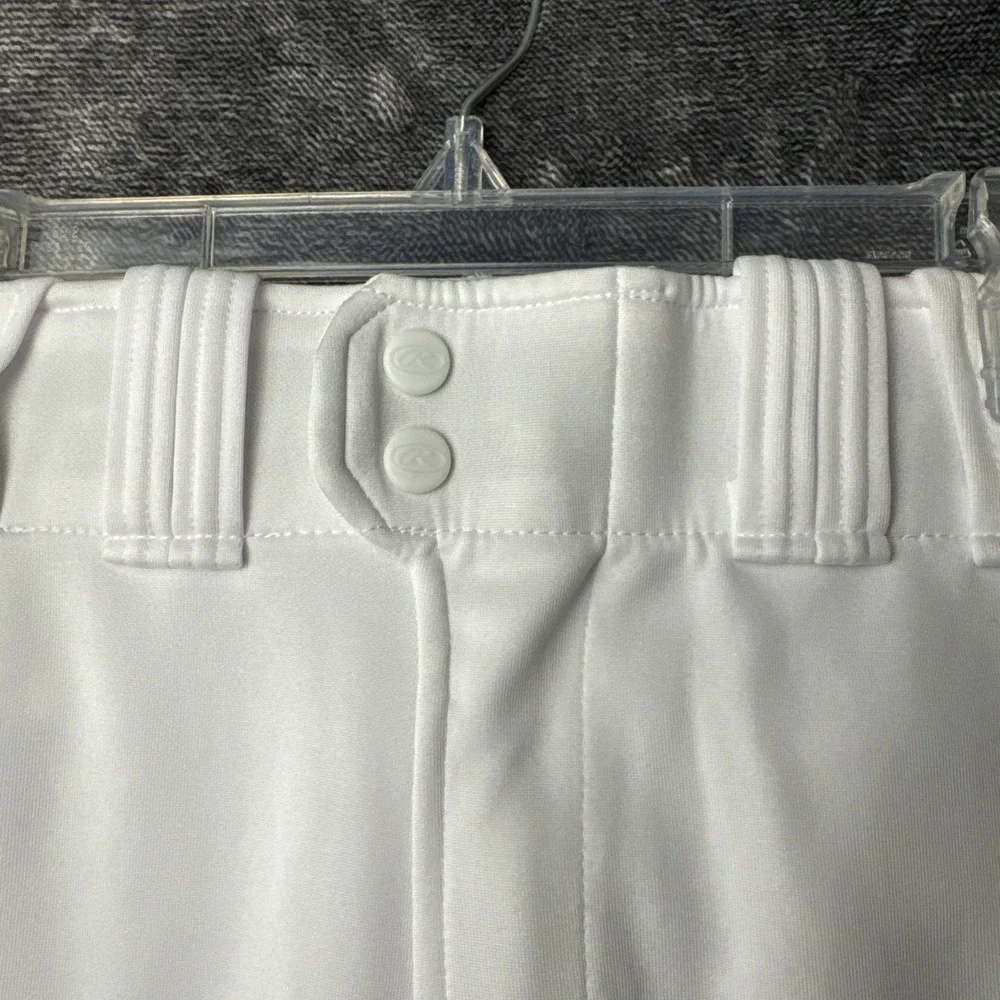 NWT Rawlings Baseball Pants Men Small White Knicker BP150K Piping Cobra Logo